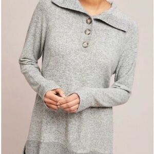 Saturday Sunday by Anthropology Soft Luxurious Gray Women's Sweater